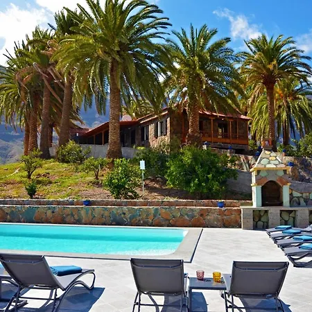 Villa Fataga - Unique Villa With Heated Pool Buitenkant foto