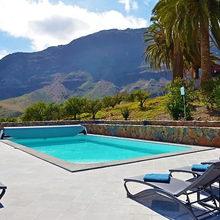 Villa Fataga - Unique Villa With Heated Pool Buitenkant foto